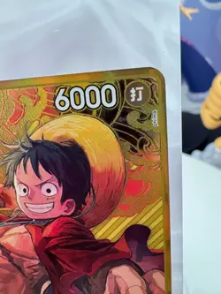 ST13-015 Luffy 2nd Anniversary SR Japanese One Piece Card Game Gold Foil NM - Image 4