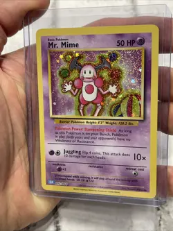 Pokemon Mr. Mime 013/034 Trading Card Game Classic Holo NM Near Mint Pokemon TCG - Image 2