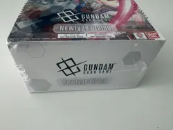 SEALED Gundam Card Game Newtype Rising GD01 Booster Box - 24 Booster Packs - Image 3