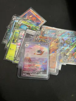 151 Lot Pokemon Card Collection Vintage Holos Bangers Full Arts Charizard EX - Image 1