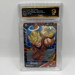 SS Son Goku Another World Blitz BT18-037 SR Foil Dragon Ball Super Card Graded 9 - Image 1