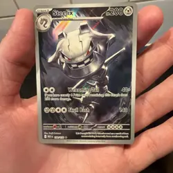 Pokemon Card Steelix 150/132 Illustration Rare Mega Evolution Near Mint - Image 1