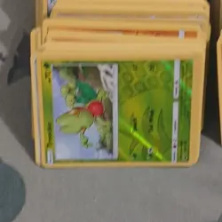Pokemon TCG Mixed Card Lot Xurkitree Treecko Nest Ball Regular Holo w/ Sleeves - Image 3