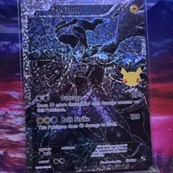 The Pokemon Company Zekrom 114/114 Celebrations Holo 130 HP English Card - Image 1