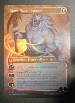 Ajani, Nacatl Pariah Modern Horizons 3 (0442) EN - Borderless MTG Magic FOIL - Image 2