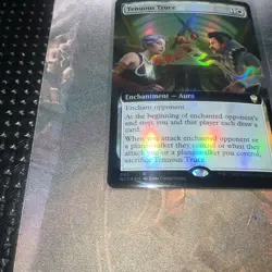 Tenuous Truce - EXTENDED ART - FOIL - Commander: Streets of New Capenna - MTG - Image 5