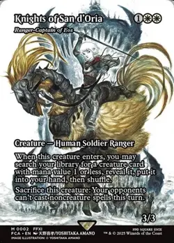 Ranger-Captain of Eos "Knights of San d'Oria" - Foil Showca Final Fantasy LP MTG - Image 1