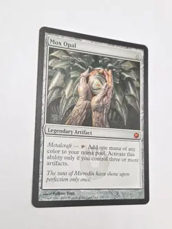 MTG Magic Scars Of Mirrodin Mox Opal - Image 2