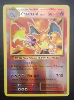 Pokemon Charizard Reverse Holo Rare XY Evolutions #11/108 LP-MP - Image 1
