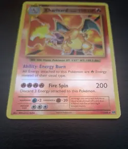 Pokemon Charizard Reverse Holo Rare XY Evolutions #11/108 LP-MP - Image 3