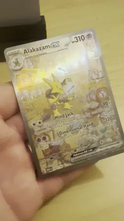 Alakazam ex 201/165 Scarlet & Violet 151 Special Illustration Rare Pokemon - NM - Image 2
