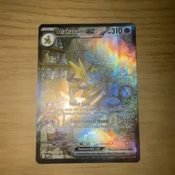 Alakazam ex 201/165 Scarlet & Violet 151 Special Illustration Rare Pokemon - NM - Image 3