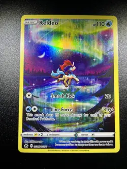 2023 Pokemon SWSH Crown Zenith Keldeo Galarian Gallery #GG07/GG70 - Image 1