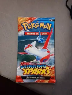 Pokemon(1.32 SHIPPING)TCG: Scarlet and Violet Surging Sparks Booster Pack - Image 1
