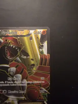 Pokemon Groudon EX Full Art Holo Ultra Rare TCG Card XY Primal Clash 150/160 LP - Image 4