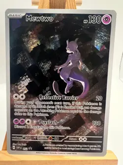 Pokemon TCG - S&V 151 - SVP052 Mewtwo ex - Black Star Promo - NM/M - Image 1
