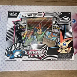 Pokemon Black Bolt & White Flare Victini Illustration Collection Box /SHIPS FAST - Image 2