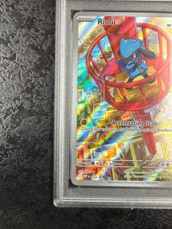 2025 POKEMON MEP EN RIOLU MEG ETB-MEGA LUCARIO #010 💎 PSA 9 - Image 4