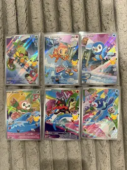 Pokemon 2026 First Partner Illustration Collection Series 1 Promos Set 40-45 - Image 1