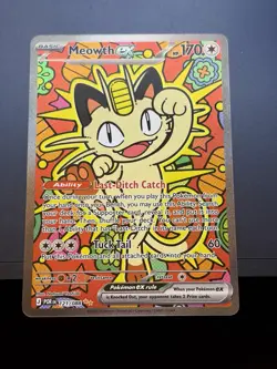 Pokemon Perfect Order Meowth EX 121/088 - Image 1