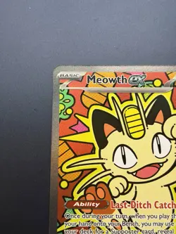 Pokemon Perfect Order Meowth EX 121/088 - Image 3
