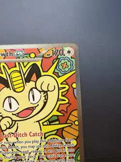 Pokemon Perfect Order Meowth EX 121/088 - Image 4