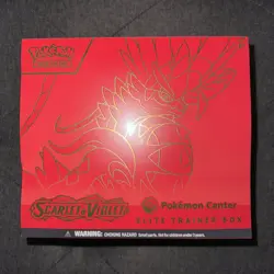 Scarlet and Violet Base Set Pokemon Center ETB Koraidon Exclusive Sealed - Image 1