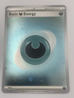 BASIC DARK DARKNESS ENERGY 007 151 POKEMON (COSMOS HOLO RARE) - Image 2