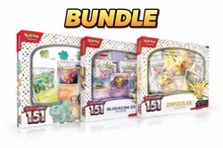 Pokemon 151 Bundle Lot - Alakazam + Zapdos + Poster Collection SEALED - Image 1