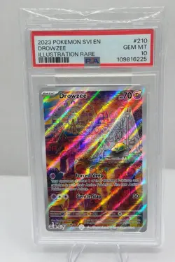 PSA 10 Drowzee 210 Illustration Rare SV1 Pokemon GEM MINT 🔥 - Image 1