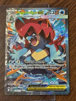Mega Feraligatr ex 274/217 SIR English ME Ascended Heroes ASC Pokemon TCG CCG - Image 1