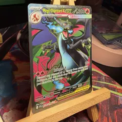Mega Charizard X ex 109/094 Phantasmal Flames Full Art Holo Pokemon TCG MINT - Image 2