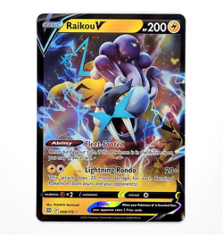 Raikou V Brilliant Stars 048/172 Holo Ultra Rare Pokemon TCG Near Mint NM - Image 2