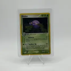 Pokemon EX Hidden Legends Swalot 50/101 – Reverse Holo – NM Vintage 2004 - Image 1