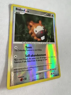 Pokemon Bidoof LV.13 54/100 - Stormfront Reverse Holo - LP 2008 - Image 3