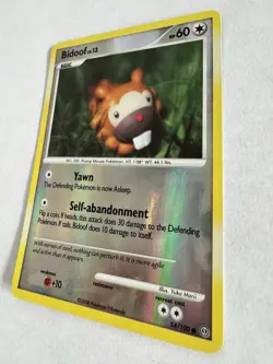 Pokemon Bidoof LV.13 54/100 - Stormfront Reverse Holo - LP 2008 - Image 4