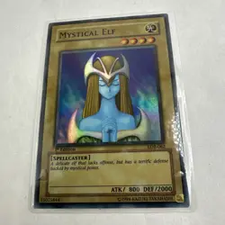 Yugioh! Vintage Lot 64 Cards Holos, Mystical Elf Blue Eyes Magician Red Read - Image 1