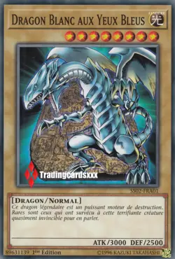 ♦Yu-Gi-Oh!♦ [SD] Dragon Blanc aux Yeux Bleus : SS02-FRA01 -VF/Commune- - Image 1