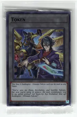 Token: Shay and Raidraptor - Ultimate Falcon Super Rare TKN5-EN004 NM SEALED - Image 1