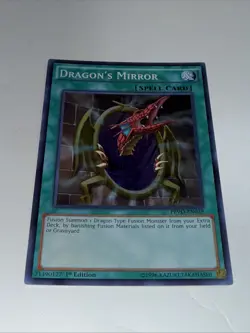 Yu-Gi-Oh! Dragon's Mirror (PEVO-EN039) Super Rare - 1st Edition (NM) - Image 1