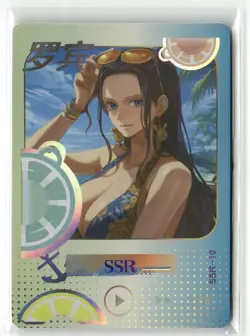 BOA HANCOCK SSR SSR- 10 I'm Determined One Piece Anime Collectible Card - Image 1