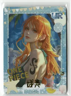 NAMI UR UR-13 I'M DETERMINED One Piece Anime Collectible Card - Image 1