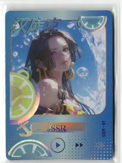 BOA HANCOCK SSR SSR- 01 I'm Determined One Piece Anime Collectible Card - Image 1