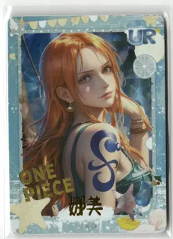 NAMI UR UR-18 I'M DETERMINED One Piece Anime Collectible Card - Image 1
