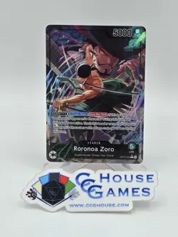 Roronoa Zoro Alternate Art - One Piece TCG OP12-020 Leader NM Foil *CCGHouse* RC - Image 1