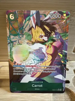 One Piece TCG Carrot ALT ART ENGLISH EB03-013 HEROINES Edition Near Mint - Image 1