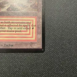 Mtg Plateau Beta Version Dual Land - Image 5