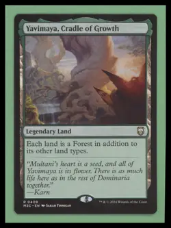 Commander: Modern Horizons 3 #409 Yavimaya, Cradle of Growth - Image 1