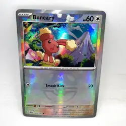Buneary (Master Ball Pattern) 083/131 Holo SV: Prismatic Evolutions Pokemon Holo - Image 1