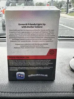 Pokemon TCG Scarlet & Violet Prismatic Evolutions Booster Bundle - NEW + SEALED - Image 3